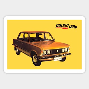 POLSKI 125P - advert Magnet